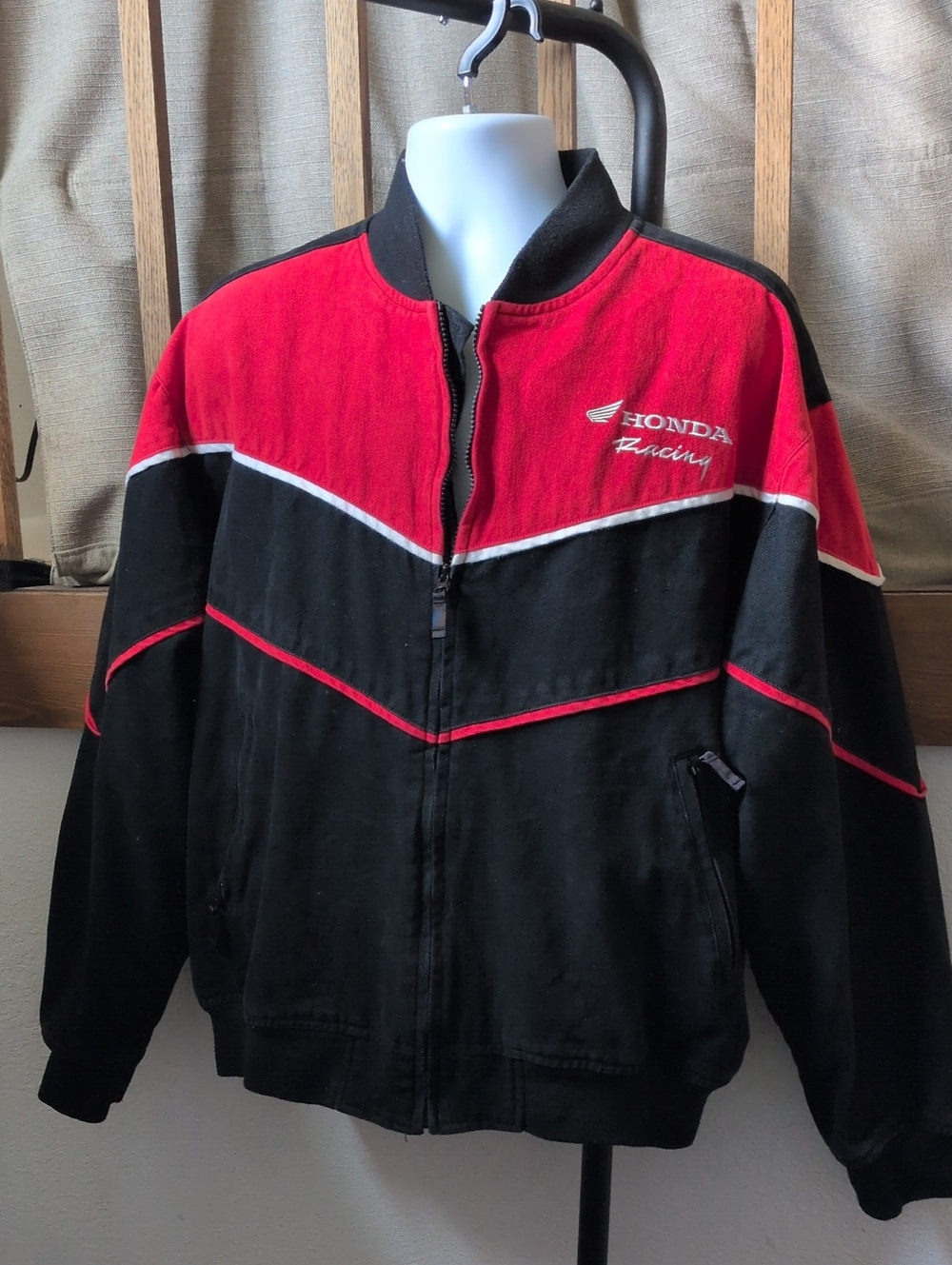✨ Vintage Honda Racing Rider Collection Jacket Size XL - Picture 2 of 12